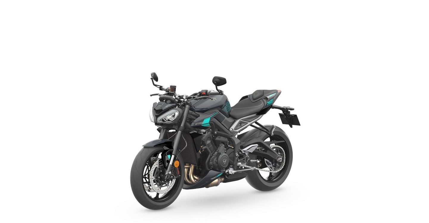 Verleihmotorrad Triumph Street Triple 765 RS vom Händler Warm Up Zweiradtechnik GmbH