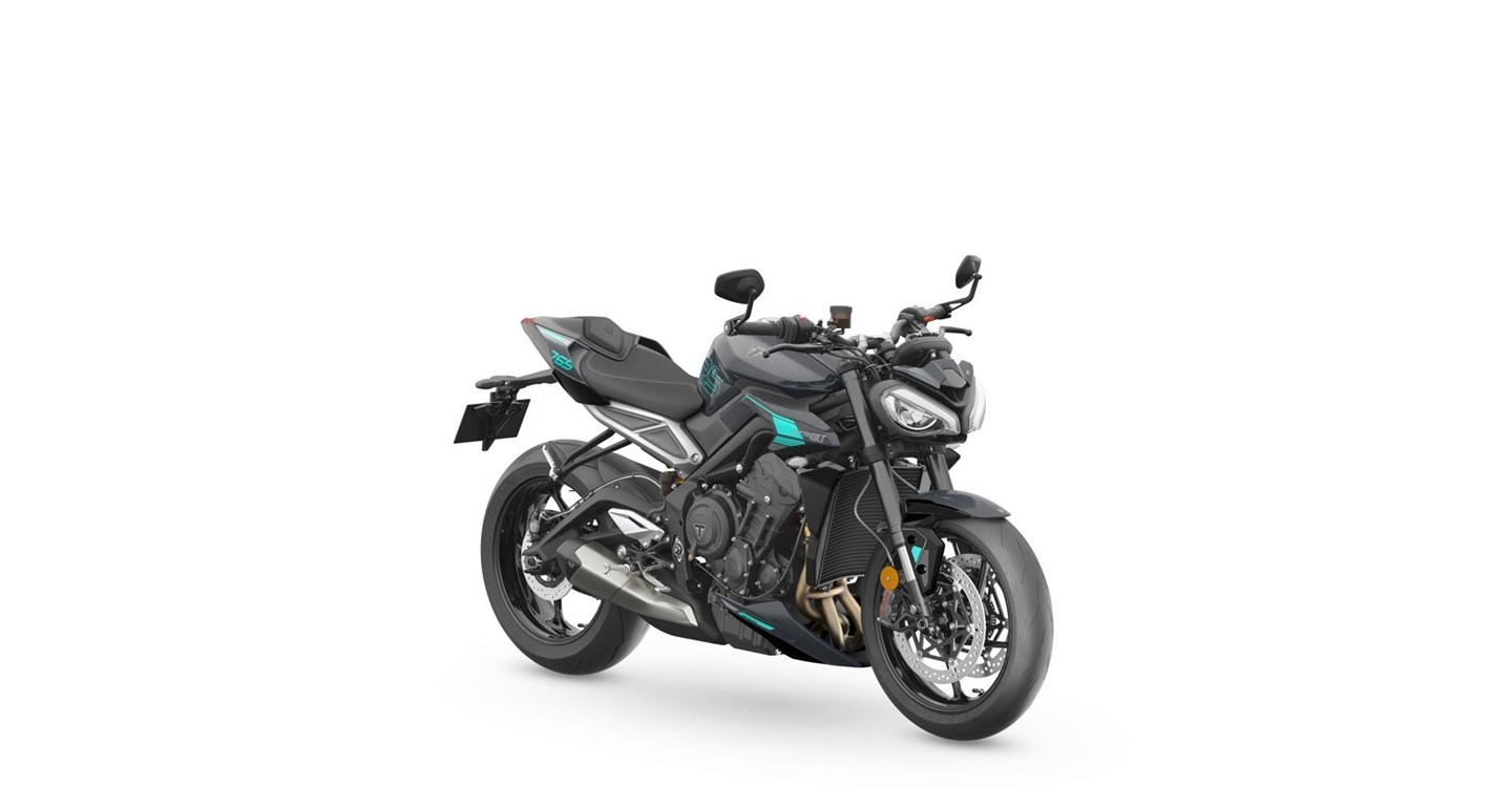 Verleihmotorrad Triumph Street Triple 765 RS vom Händler Warm Up Zweiradtechnik GmbH