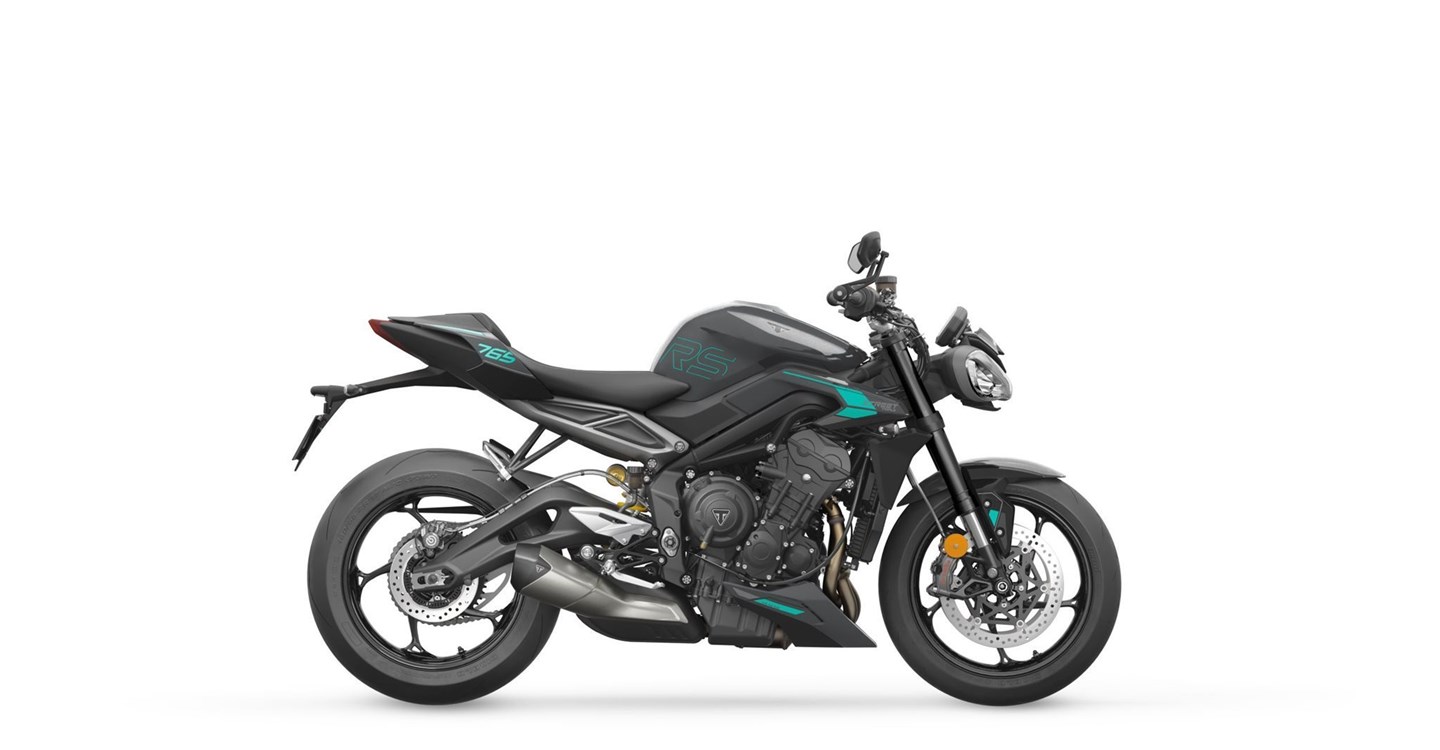 Verleihmotorrad Triumph Street Triple 765 RS vom Händler Warm Up Zweiradtechnik GmbH