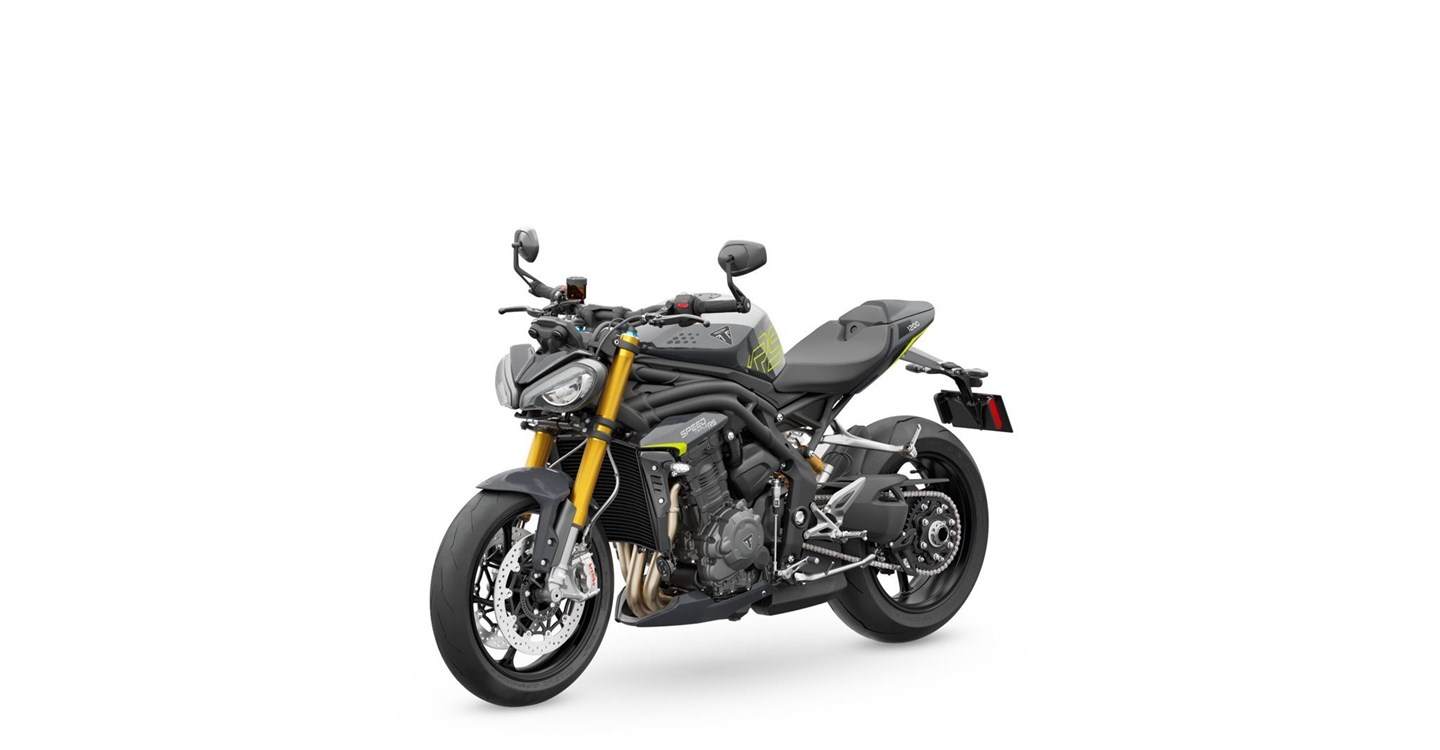 Verleihmotorrad Triumph Speed Triple 1200 RS vom Händler Motorrad Dirnberger GmbH & Co. KG