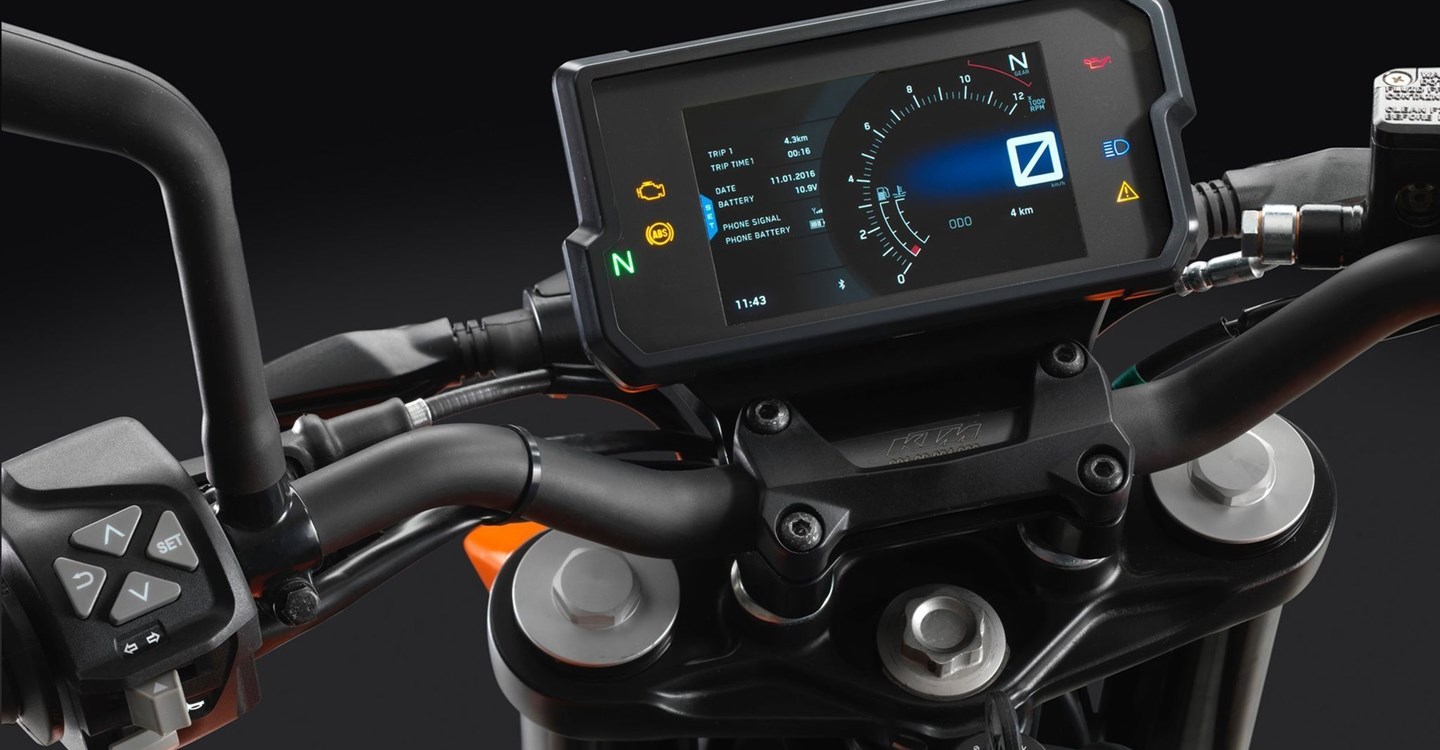 Verleihmotorrad KTM 390 Duke vom Händler Motorrad Dirnberger GmbH & Co. KG