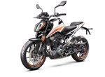 Verleihmotorrad KTM 390 Duke vom Händler Motorrad Dirnberger GmbH & Co. KG