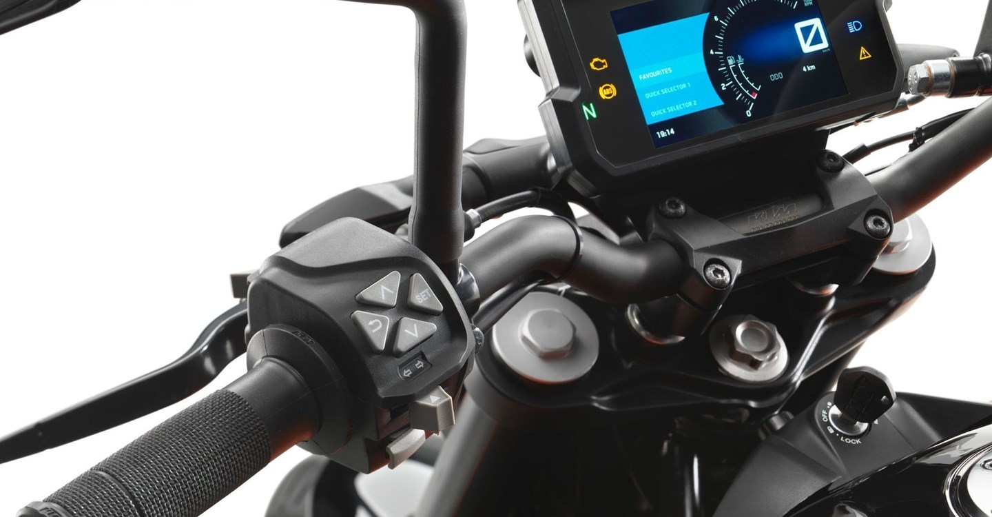 Verleihmotorrad KTM 390 Duke vom Händler Motorrad Dirnberger GmbH & Co. KG
