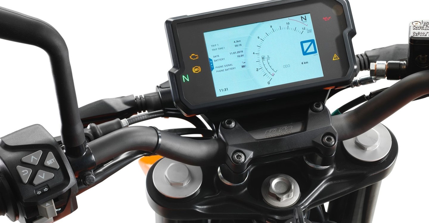 Verleihmotorrad KTM 390 Duke vom Händler Motorrad Dirnberger GmbH & Co. KG