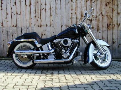 Umgebautes Motorrad Harley-Davidson Softail Standard FXST von Spocks Motorcycles GmbH - Bild 1 Umgebautes Motorrad Harley-Davidson Softail Standard FXST von Spocks Motorcycles GmbH - Bild 1