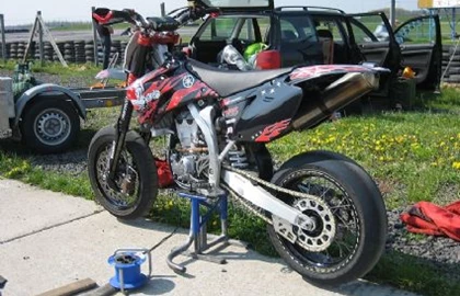 Yamaha YZ450F Custom Bike Yamaha YZ450F Custom Bike