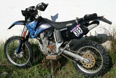 KTM 520 EXC Racing Custom Bike KTM 520 EXC Racing Custom Bike