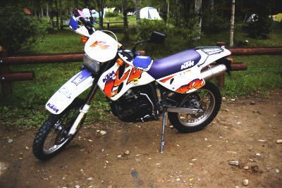 KTM 400 LC4 EGS E Custom Bike KTM 400 LC4 EGS E Custom Bike