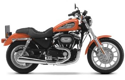 Harley-Davidson Sportster XL 883 R Roadster Custom Bike