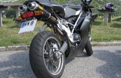 Ducati 749 dark Custom Bike