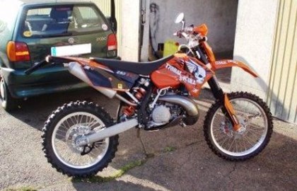 KTM 250 EXC Custom Bike
