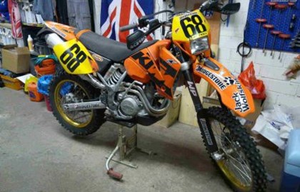 KTM 520 EXC Racing Custom Bike