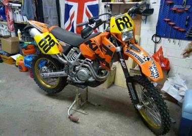 Gebrauchte KTM 520 EXC Racing Gebrauchte KTM 520 EXC Racing