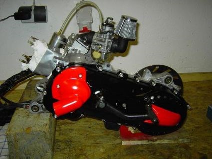 Umgebautes Motorrad Gilera Runner 180/SP von Exothor - Bild 4 Umgebautes Motorrad Gilera Runner 180/SP von Exothor - Bild 4