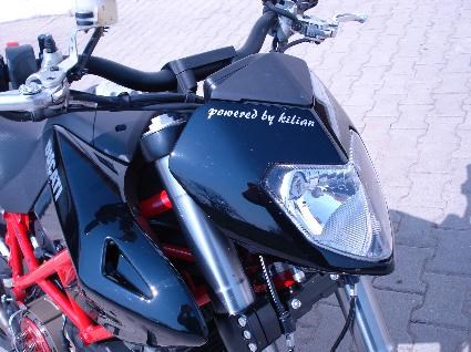 Umgebautes Motorrad Ducati Hypermotard 1100 von Braunbart Heribert Kilian GmbH - DUCATI SALZBURG - Bild 8 Umgebautes Motorrad Ducati Hypermotard 1100 von Braunbart Heribert Kilian GmbH - DUCATI SALZBURG - Bild 8