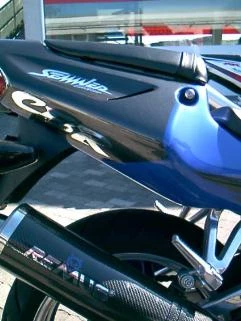 Umbgebautes Motorrad Honda CBR 900 RR Fireblade Bild 4: Umbgebautes Motorrad Honda CBR 900 RR Fireblade