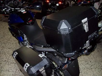 Umbgebautes Motorrad Honda XL 700V Transalp Bild 3: Umbgebautes Motorrad Honda XL 700V Transalp