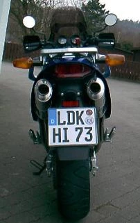 Rebuilt motorbike Honda XL 1000 V Varadero Bild 3: Rebuilt motorbike Honda XL 1000 V Varadero