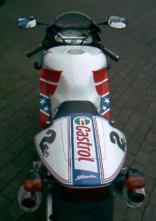 Umbgebautes Motorrad Honda VTR 1000 SP-2 Bild 3: Umbgebautes Motorrad Honda VTR 1000 SP-2