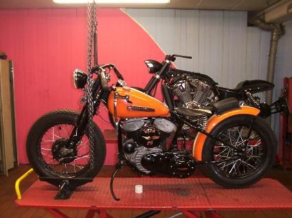 Umgebautes Motorrad Harley-Davidson WLA von Autohaus MK Müller GmbH - Bild 8 Umgebautes Motorrad Harley-Davidson WLA von Autohaus MK Müller GmbH - Bild 8
