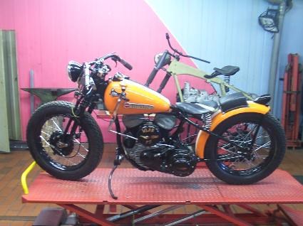Umgebautes Motorrad Harley-Davidson WLA von Autohaus MK Müller GmbH - Bild 9 Umgebautes Motorrad Harley-Davidson WLA von Autohaus MK Müller GmbH - Bild 9