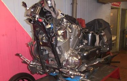 Honda VTX 1800 Custom Bike