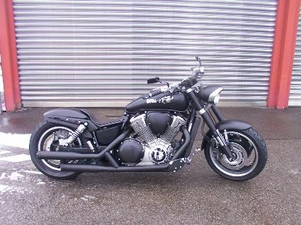 Umbgebautes Motorrad Honda VTX 1800 Bild 8: Umbgebautes Motorrad Honda VTX 1800