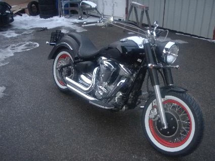 Umbgebautes Motorrad Yamaha XV 1600 Wild Star Bild 1: Umbgebautes Motorrad Yamaha XV 1600 Wild Star