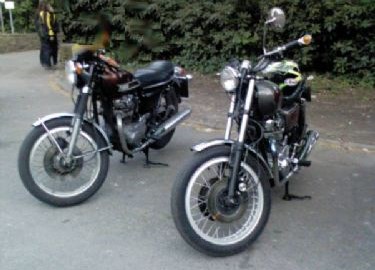 Yamaha XS 650 Custom Bike