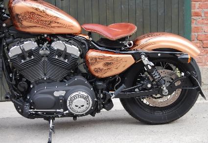Umgebautes Motorrad Harley-Davidson Sportster XL 1200 N Nightster von HK-Technik Kemeter OG - Bild 4 Umgebautes Motorrad Harley-Davidson Sportster XL 1200 N Nightster von HK-Technik Kemeter OG - Bild 4