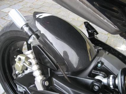 Umbgebautes Motorrad Aprilia Shiver 750 Bild 5: Umbgebautes Motorrad Aprilia Shiver 750