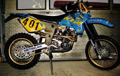 KTM 540 SXC Custom Bike