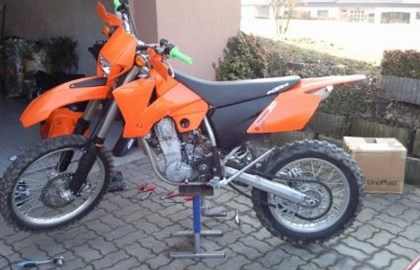 KTM 525 MXC Desert Racing Custom Bike