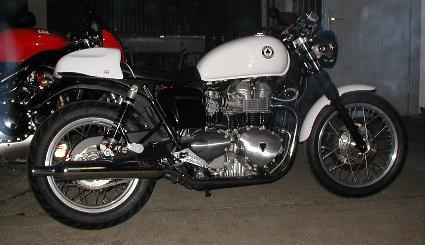 Umgebautes Motorrad Triumph Bonneville von Hamann Motorrad-Technik GmbH - Bild 1 Umgebautes Motorrad Triumph Bonneville von Hamann Motorrad-Technik GmbH - Bild 1