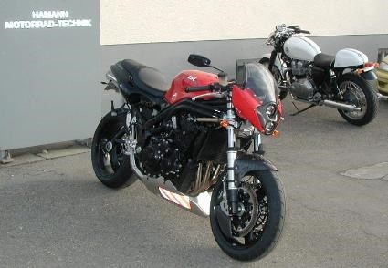 Umgebautes Motorrad Triumph Speed Triple 1050 von Hamann Motorrad-Technik GmbH - Bild 8 Umgebautes Motorrad Triumph Speed Triple 1050 von Hamann Motorrad-Technik GmbH - Bild 8
