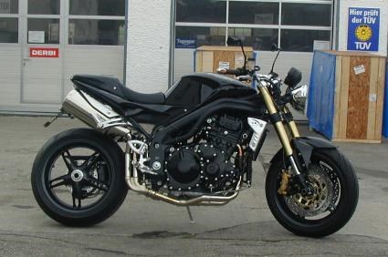 Umgebautes Motorrad Triumph Speed Triple 1050 von Hamann Motorrad-Technik GmbH - Bild 1 Umgebautes Motorrad Triumph Speed Triple 1050 von Hamann Motorrad-Technik GmbH - Bild 1