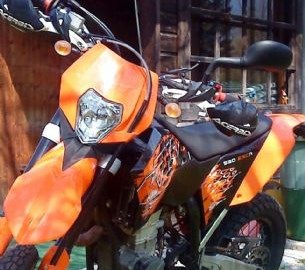 KTM 530 EXC Custom Bike