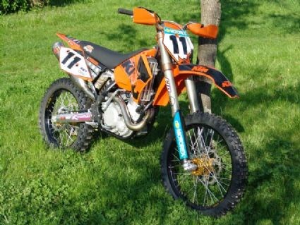 Umgebautes Motorrad KTM 450 SX von arnulf - Bild 3 Umgebautes Motorrad KTM 450 SX von arnulf - Bild 3