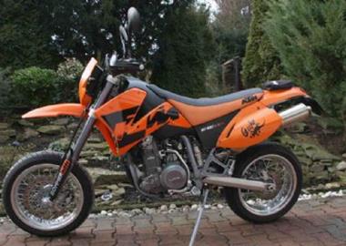 Gebrauchte KTM 640 LC4 Supermoto Gebrauchte KTM 640 LC4 Supermoto