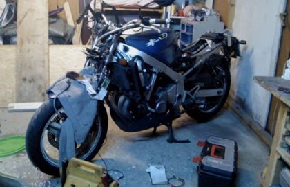 Honda CBR 500 F Custom Bike