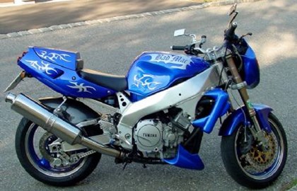 Yamaha YZF 750 R Custom Bike Yamaha YZF 750 R Custom Bike