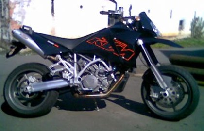 KTM 950 Supermoto Custom Bike KTM 950 Supermoto Custom Bike