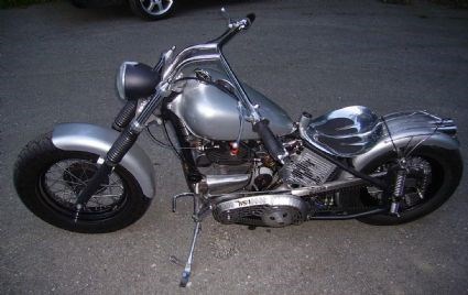 Umgebautes Motorrad BSA B 31 von Alibaert - Bild 2 Umgebautes Motorrad BSA B 31 von Alibaert - Bild 2