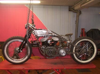 Umgebautes Motorrad Harley-Davidson WLA von Autohaus MK Müller GmbH - Bild 1 Umgebautes Motorrad Harley-Davidson WLA von Autohaus MK Müller GmbH - Bild 1
