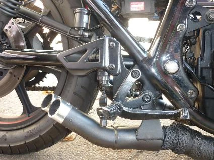 Umbgebautes Motorrad Kawasaki GPZ 1100 Bild 9: Umbgebautes Motorrad Kawasaki GPZ 1100