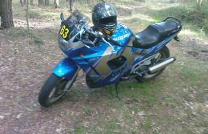 Suzuki GSX 600 F Custom Bike Suzuki GSX 600 F Custom Bike