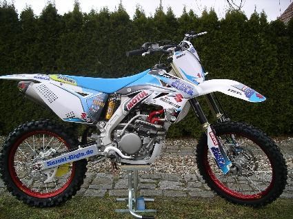 Umgebautes Motorrad Suzuki RM-Z250 von Motorradsport GIGLA GbR - Bild 1 Umgebautes Motorrad Suzuki RM-Z250 von Motorradsport GIGLA GbR - Bild 1