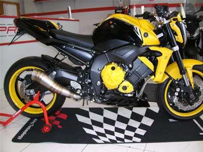 Umgebautes Motorrad Yamaha FZ1 von Promotec GmbH - Bild 1 Umgebautes Motorrad Yamaha FZ1 von Promotec GmbH - Bild 1