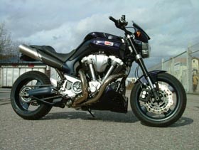 Umgebautes Motorrad Yamaha MT-01 von Promotec GmbH - Bild 1 Umgebautes Motorrad Yamaha MT-01 von Promotec GmbH - Bild 1