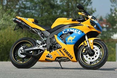 Umgebautes Motorrad Yamaha R1 von Promotec GmbH - Bild 1 Umgebautes Motorrad Yamaha R1 von Promotec GmbH - Bild 1